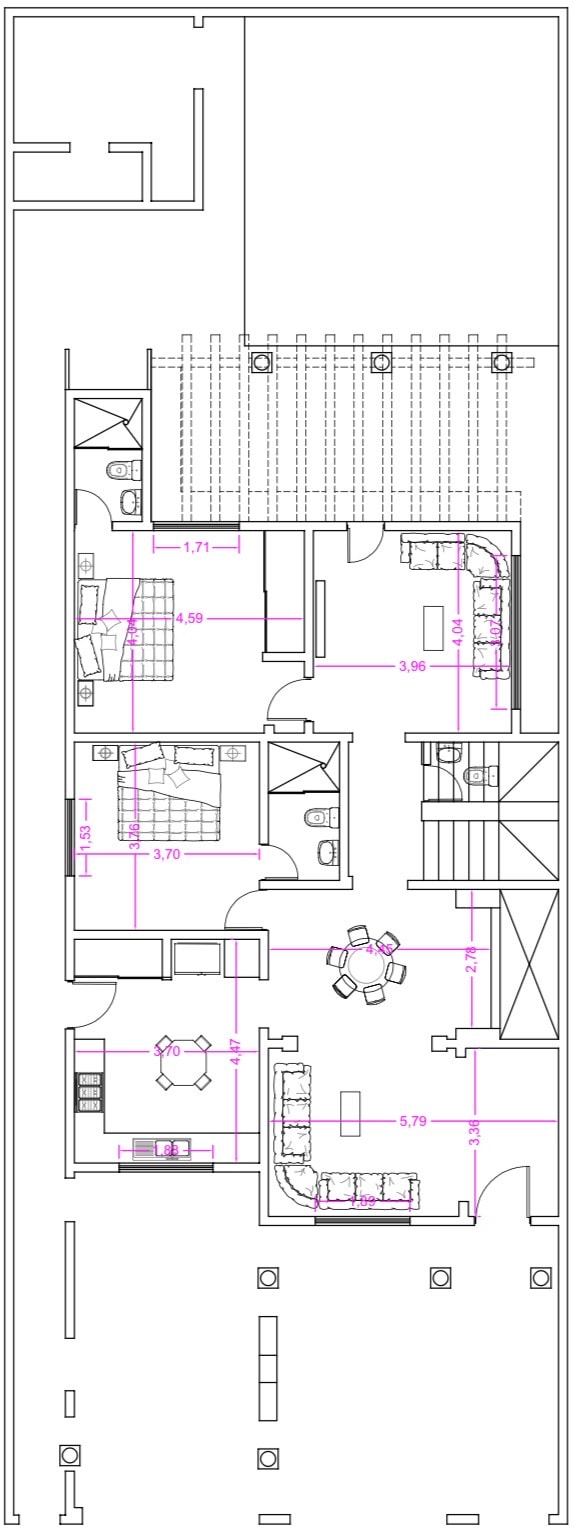 First-floor plan