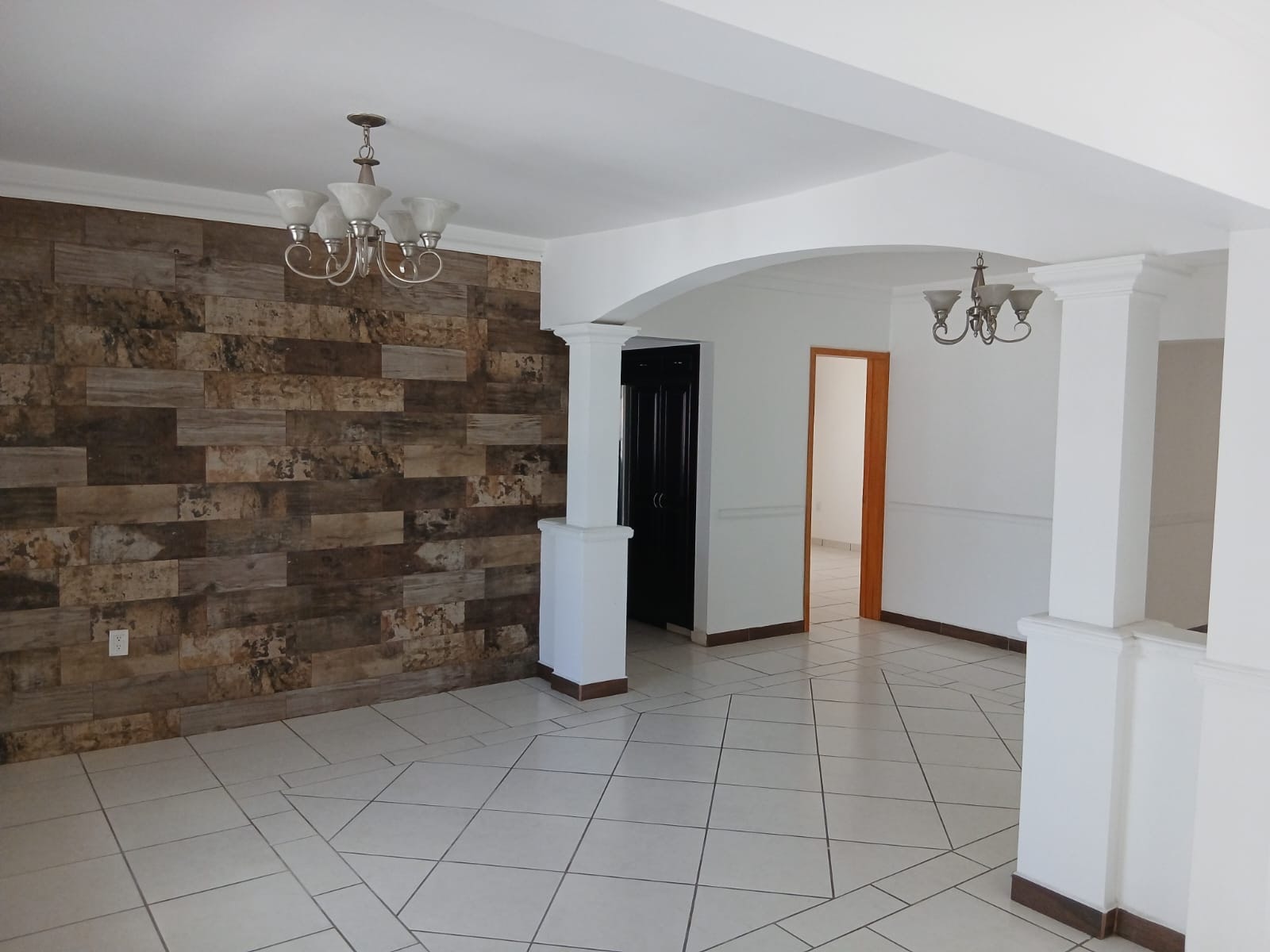 Entry and living room